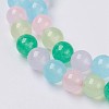 Natural White Jade Beads Strands G-G756-01-4mm-3