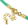 Nylon Cords Bracelet Makings Fit for Connector Charms AJEW-P116-02G-4