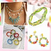 1800Pcs 15 Colors Glass Cylinder Beads SEED-YW0002-59-6