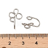 316 Surgical Stainless Steel Clip on Nose Rings STAS-P336-09B-P-3
