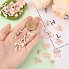 50Pcs 5 Styles Alloy Enamel Charms ENAM-YW0005-82-5