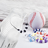 8Pcs 8 Style Plastic Beaded Golf Score Counters AJEW-DR00002-4