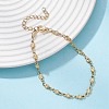 304 Stainless Steel Link Chain Bracelets for Women BJEW-JB12686-4