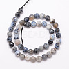 Natural Fire Crackle Agate Bead Strands X-G-K166-07F-8mm-05-2