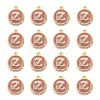 Golden Plated Alloy Enamel Charms X-ENAM-S118-07Z-2