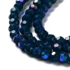Opaque Glass Beads Strands EGLA-A035-P4mm-L19-3