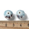 Vintage Porcelain Pumpkin Beads PORC-L080-A05-3