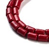Synthetic Turquoise Beads Strands X-TURQ-G120-4x6mm-07-2