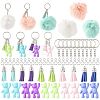 DIY Bear Keychain Making Kits DIY-FS0009-14-2
