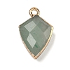 Natural Green Aventurine Pendants G-K422-01G-04-1