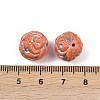 Czech Pressed Glass Beads GLAA-I061-13-3