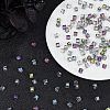 2 Strands Electroplate Glass Bead Strands EGLA-PA0001-27-7