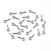 Non-Tarnish 304 Stainless Steel Screw Eye Pin Peg Bails STAS-E044-07P-02-3