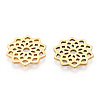 304 Stainless Steel Filigree Joiners Links X-STAS-T044-40G-1