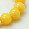 Natural Mashan Jade Round Beads Strands X-G-D263-12mm-XS07-1