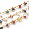 Handmade Seed Beaded Chains CHC-N015-13A-1