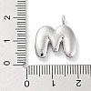 Rack Plating Brass Balloon Letter Pendants X-KK-C050-01P-M-3
