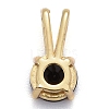 Brass Micro Pave Cubic Zirconia Pendants KK-P192-04-G04-2