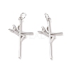 Rack Plating Brass Pendants KK-C004-05P-2