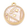 Alloy Enamel Pendants X1-ENAM-T021-03L-1