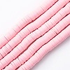 Handmade Polymer Clay Beads Strands CLAY-R089-8mm-Q092-1