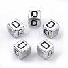 Plated Acrylic Beads X1-PB43C9308-D-1