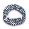 Glass Pearl Beads Strands HY-3D-B19-3