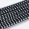 Non-Magnetic Synthetic Hematite Beads Strands G-D015-1-1