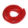 Transparent Glass Beads Strands GLAA-T025-6mm-15-2