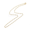 Brass Figaro Chains Necklace for Women NJEW-P265-28G-2
