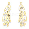 201 Stainless Steel Pendants STAS-N090-LA939-2-1