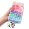 810Pcs 18 Style Opaque & Transparent Plastic Beads KY-YW0001-44-4