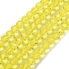 Transparent Glass Bead Strands X-GLAA-G013-6mm-68-1