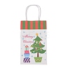 Christmas Theme Kraft Paper Gift Bags CARB-L009-A10-5