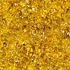 Picasso Spray Painted Glass Seed Beads SEED-T006-04A-2