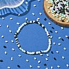 90g 9 Colors Glass Frosted Seed Beads SEED-YW0002-53A-5