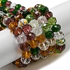 Glass Beads Strands EGLA-A034-M8mm-26-1