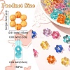 150Pcs Transparent Acrylic Bead Frame TACR-YW0003-21-2