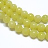 Natural Lemon Jade Beads Strands G-H1631-10MM-2