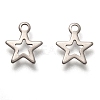 Non-Tarnish 201 Stainless Steel Charms STAS-B001-28A-P-1
