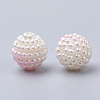 Imitation Pearl Acrylic Beads OACR-T004-12mm-16-2