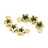 Brass & Glass Pendants KK-CBA6A75-54G-01-2