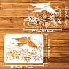 Plastic Drawing Painting Stencils Templates DIY-WH0396-597-2