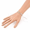 (Jewelry Parties Factory Sale)Adjustable Nylon Thread Braided Bead Bracelets BJEW-JB05545-04-4