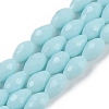 Opaque Solid Color Beads Strands LS-EGLA-N013-P6mm-D11-1