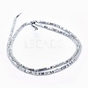 Electroplate Non-magnetic Synthetic Hematite Beads Strands G-L489-D07-3