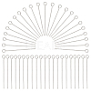 600Pcs Brass Eye Pin KK-SP0001-69B-S-1