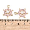 Alloy & Resin & ABS Plastic Pearl Pendants RE-CBA415D-37G-3