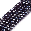 Electroplate Glass Beads Strands EGLA-A044-T3mm-A15-1