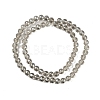 Transparent Electroplate Glass Beads Strands EGLA-N002-34C-M01-3